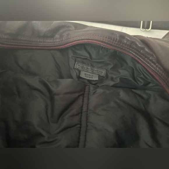 Leather Rugby Style Shoulder Bag - Picture 8 of 8